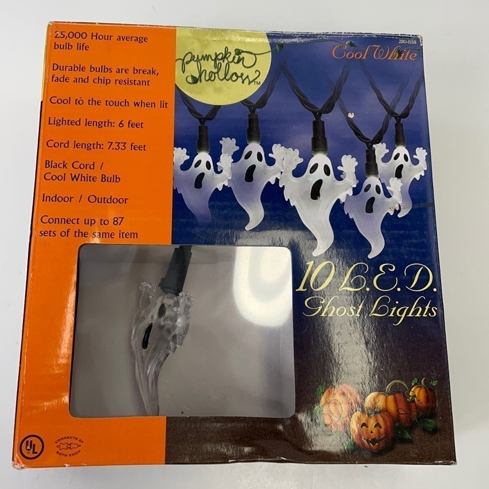 GHOST STRING LIGHTS 10 LED